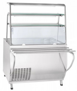 Прилавок-витрина холодильный Abat ПВВ(Н)-70Т-НШ